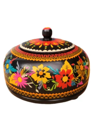 Bombonera Barniz 15 cm